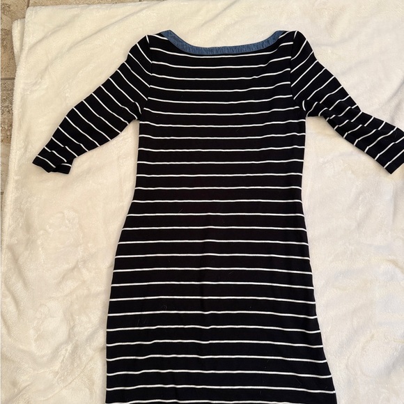Tommy Hilfiger Dresses & Skirts - Tommy Hilfiger Striped Nautical Dress - Size Medium - Navy & White Knit